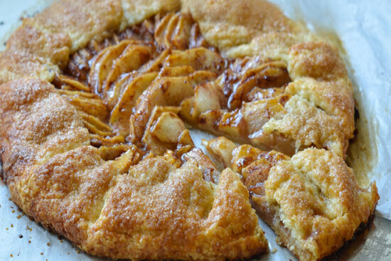 Rustic french Apple Pie