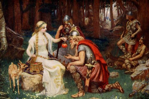 Idun and the Apples by James Doyle. Source. Wikipedia