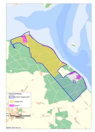 Plan for urørt skov 2021 © Naturstyrelsen