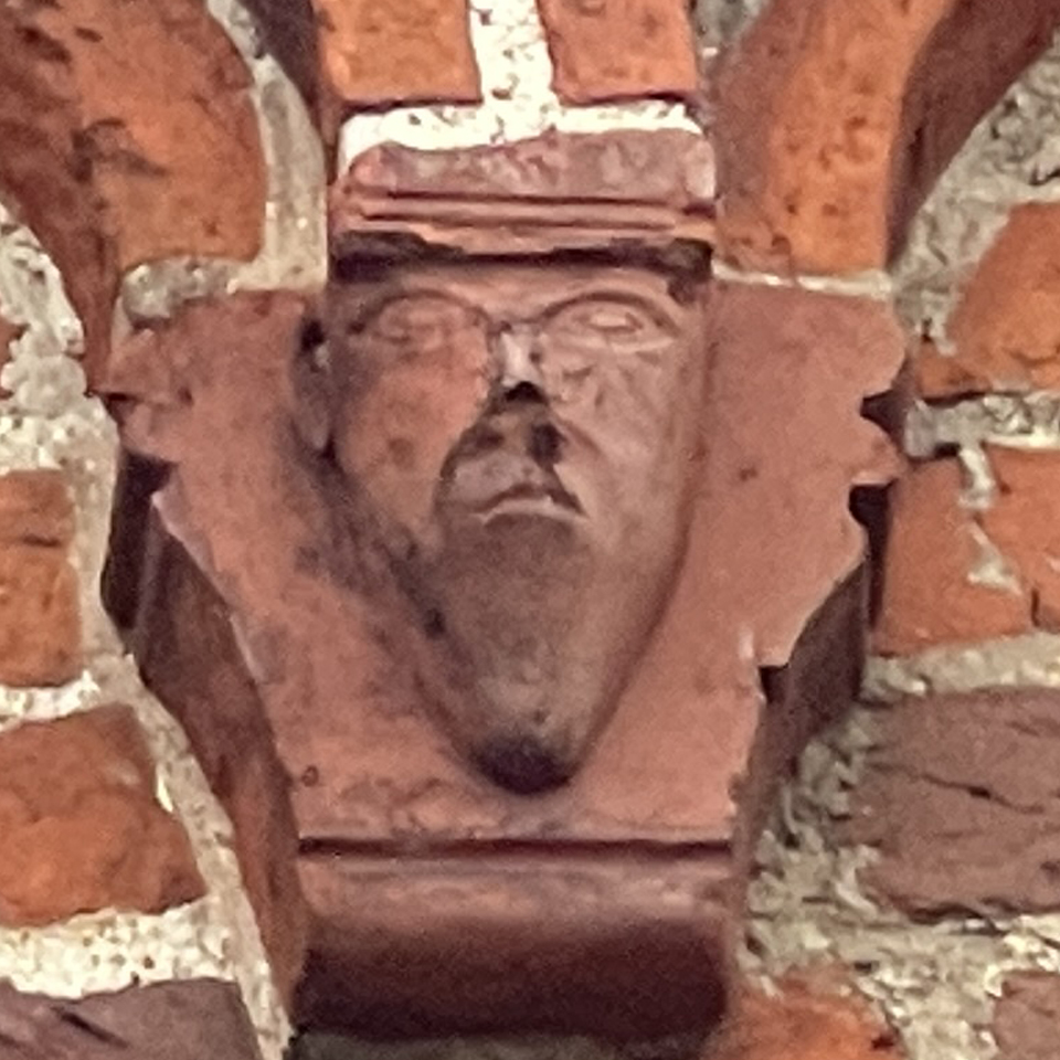 Svend Grathe? Portræt i Tikøb Kirke © Schousboe 2021