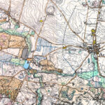 Villestrup og det omgivende landskab Kilde: Topografisk Maalebordblad 1842 -1899 © Styrelsen for dataforsikring og infrastruktur